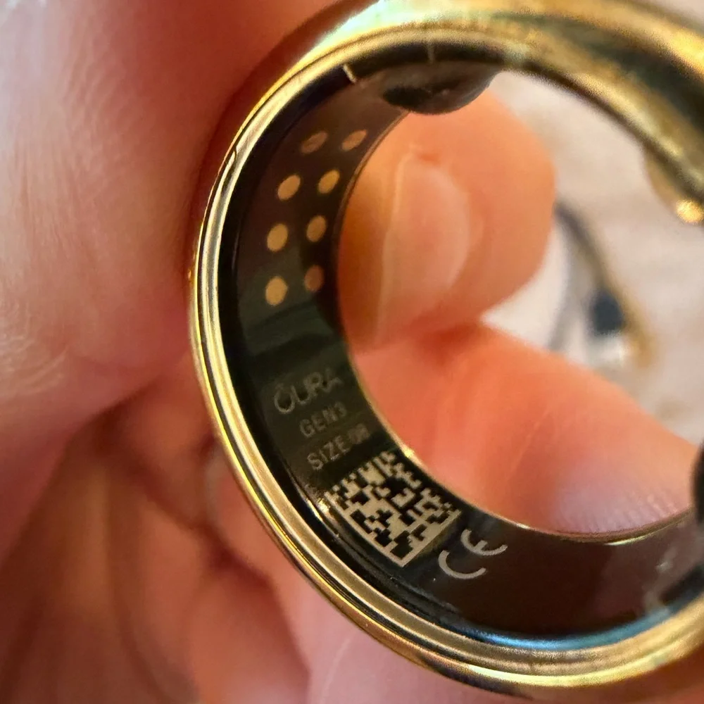 Oura Smart Ring- Gold Gen 3 Horizon